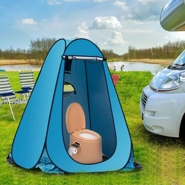 Portable Toilet Seat with Detachable Inner Bucket for Camping product image