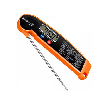 Fast-Read Digital Kitchen Thermometer with Folding Probe (1- or 2-Pack) product image