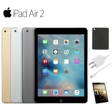 Apple® iPad Air 2, 9.7-Inch, 16GB-128GB (Wi-Fi or 4G Unlocked Bundle) product image