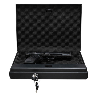 Small Pistol Gun Safe Box with Lock product image