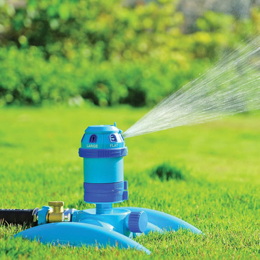 Aqua Joe® 6-Pattern Turbo Drive 360-Degree Sprinkler, AJ-MSSBM6 product image