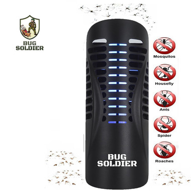BugSoldier™ STICK 'EM Pest Glue Trap with UV Light product image