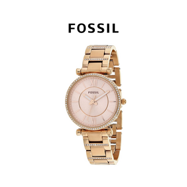 Fossil Women's Carlie Rose Gold Dial Watch product image