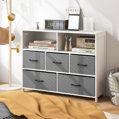 Fabric Dresser with 5 or 7 Drawers product image