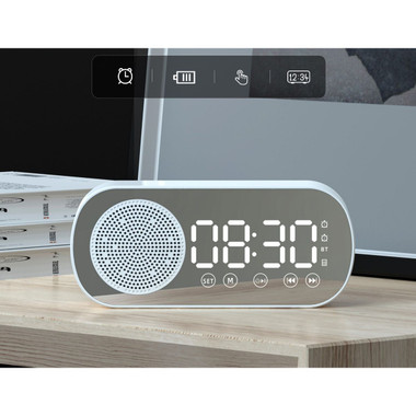 Digital Alarm Clock and Mirror product image