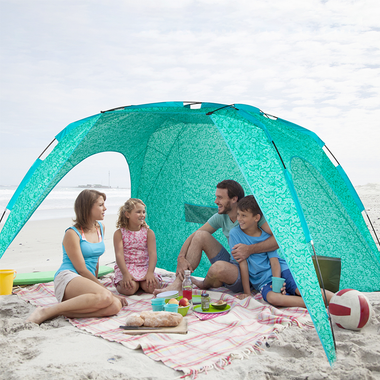11 x 8-Foot Beach Tent Sun Shelter with UV Protection product image