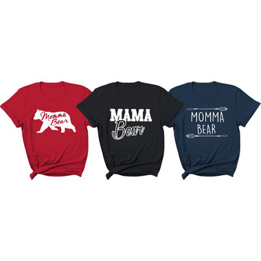 Women's 'Mama Bear' Graphic T-Shirt product image