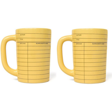 12oz Ceramic Library Mug (2-Pack) product image