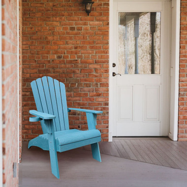 Poly Lumber Oversized Adirondack Chair with Cup Holder product image