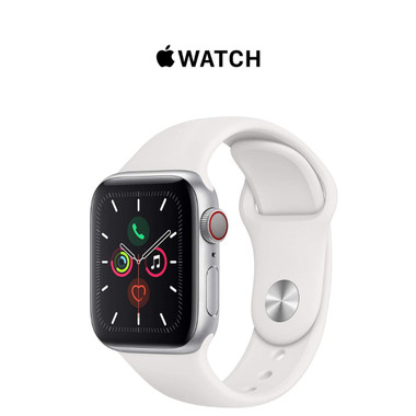 Apple Watch Series 5 with Silver Aluminum Case (40MM) product image