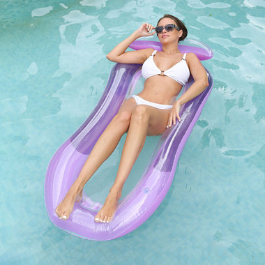 Seamless Outdoors Aqua Inflatable Pool Lounger product image