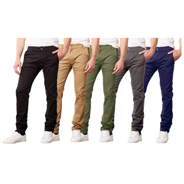 Men's Slim-Fit Cotton Stretch Chino Pants product image