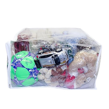 Clear Vinyl Zippered Storage Bag (5-Pack) product image