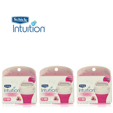 Schick® Intuition Island Berry Refill Razor Blade Cartridge, 3 ct. (3-Pack) product image