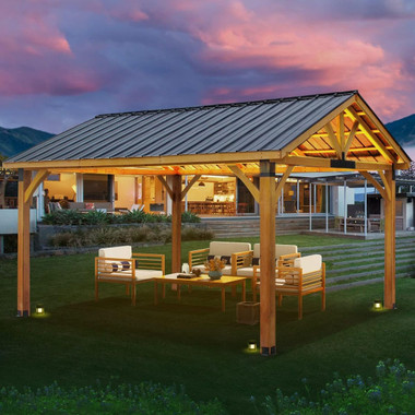 14- x 12-Foot Hardtop Gazebo product image