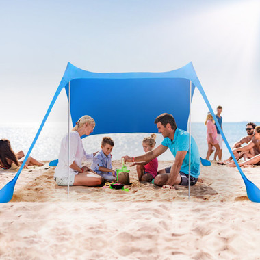 LakeForest® Foldable Beach Canopy Tent (2 Sizes) product image