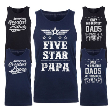 Men's Best Dad Father's Day Tank Top product image