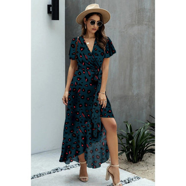 Women's Vibrant Vista Wrap Dress product image
