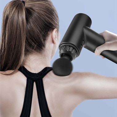 Deep Tissue Percussion Massage Gun with 4 Interchangeable Heads product image