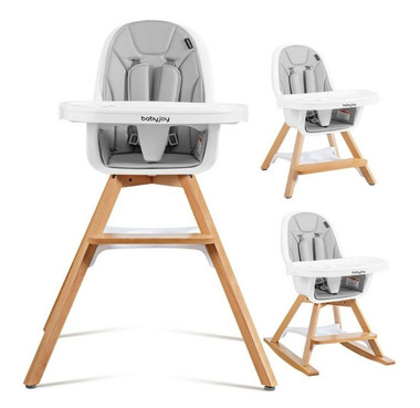 Wooden Convertible 3-in-1 High Chair product image