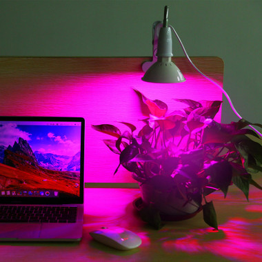 iMounTEK™ LED Plant Grow Light with 12W Red/Blue LED Bulb and Clip-on Base product image