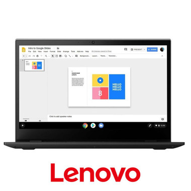 Lenovo® Chromebook 14e, 1.60GHz AMD CPU, 4GB RAM, 32GB eMMC (2019 Release) product image