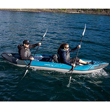 Aquaglide® Chinook 120 with Pump Inflatable 12-Foot Kayak product image Aquaglide® Chinook 120 with Pump Inflatable 12-Foot Kayak product image