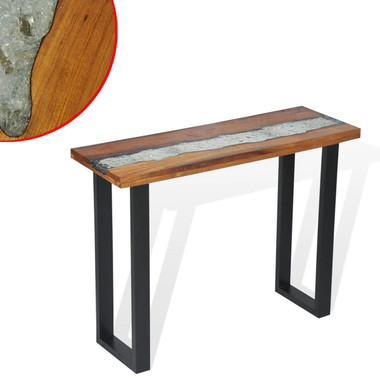 Console Table Teak 39.4"x13.8"x29.5" product image