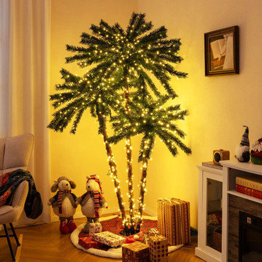 6ft Tropical Design Lighted Palm Tree  product image 6ft Tropical Design Lighted Palm Tree  product image