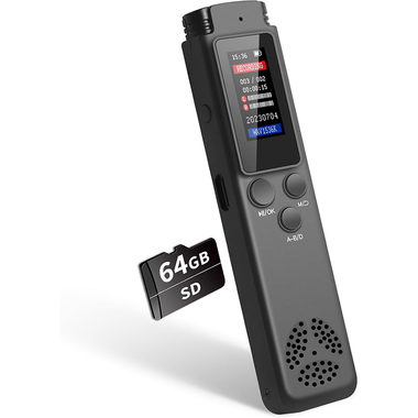 64GB Digital  Voice Activated Recorder product image