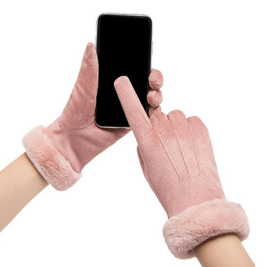 Clarissa Suede Touchscreen Gloves product image