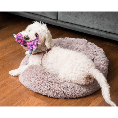 Zone Tech® Round  Soft Plush Calming Pet Bed product image