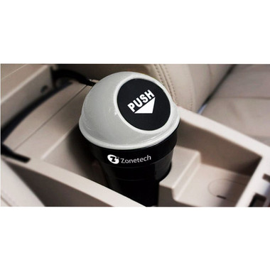 Portable Mini Car Trash Can By Zone Tech (2-Pack) product image