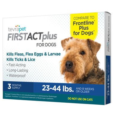 Tevra Pet Firstact Plus Flea And Tick Treatment product image
