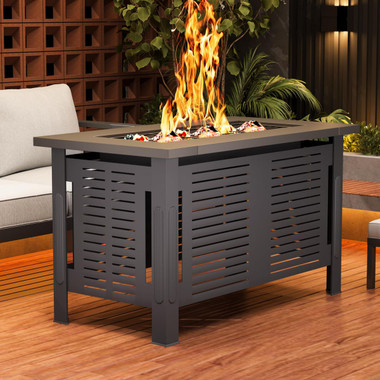 3-in-1 Outdoor Fire Pit Table product image