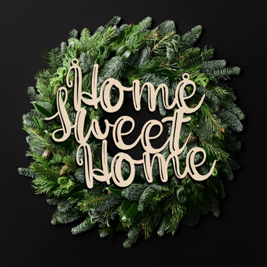 Wood DIY 'Home Sweet Home' Sign product image