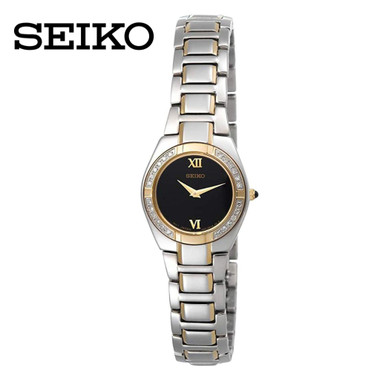 Seiko™ Women's SUJF10 Diamond Two-Tone Watch product image