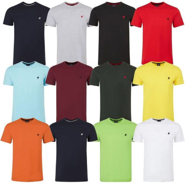 Men's 100% Cotton Short Sleeve Crew Neck T-Shirt (5-Pack) product image