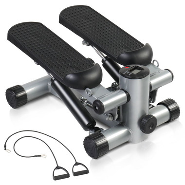 Air Climber Aerobic Mini Stair Stepper with Resistance Bands product image