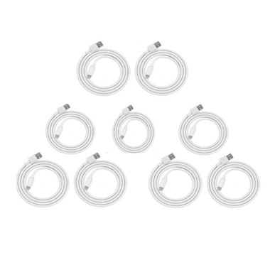 6-Foot Heavy Duty Lightning Cables for Apple Devices (5- or 10-Pack) product image