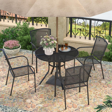37" Outdoor Patio Dining Table for 4 product image
