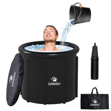 110 Gallon Inflatable Ice Tub with Extendable Drain Hose product image