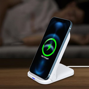  2-in-1 Foldable Wireless Charger and Phone Holder product image