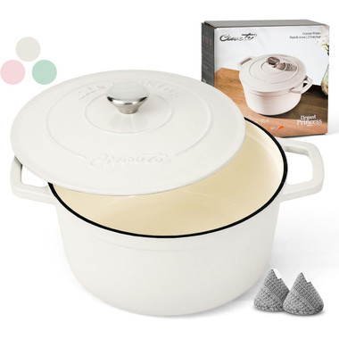 6 QT Enameled Dutch Oven Pot with Lid product image