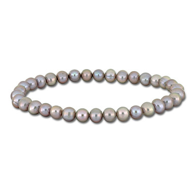 5 to 5.5mm Cultured Freshwater Pearl Elastic Bracelet product image