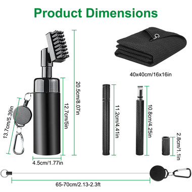 Golf Club Cleaning Kit product image Golf Club Cleaning Kit product image