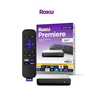 Roku 4K HD/4K/HDR Streaming Media Player with  Remote product image
