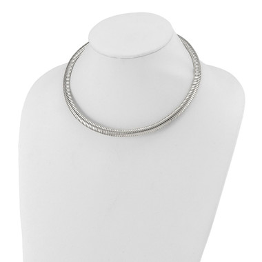 16" Stainless Steel Polished 8mm Necklace product image