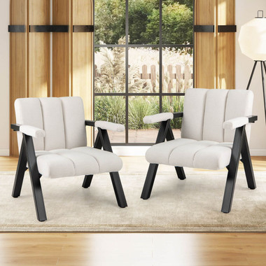 Oversized Accent Chair with Removable Armrest (1- or 2-Pack) product image