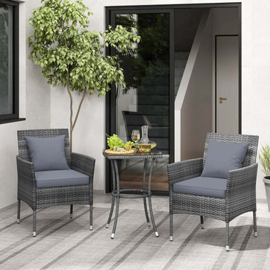 3-Piece Cushioned Patio Furniture Set product image 3-Piece Cushioned Patio Furniture Set product image
